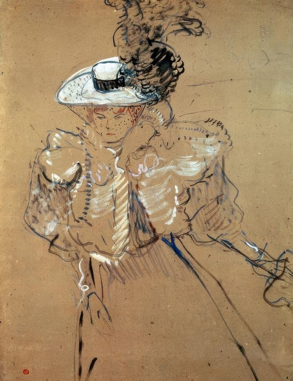 Misia Natanson - Henri de Toulouse Lautrec