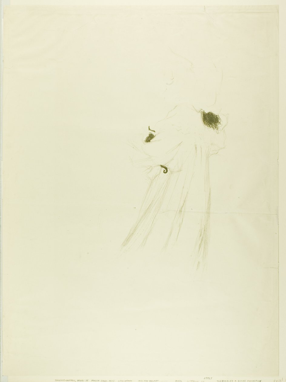 Miss May Belfort - Henri de Toulouse-Lautrec