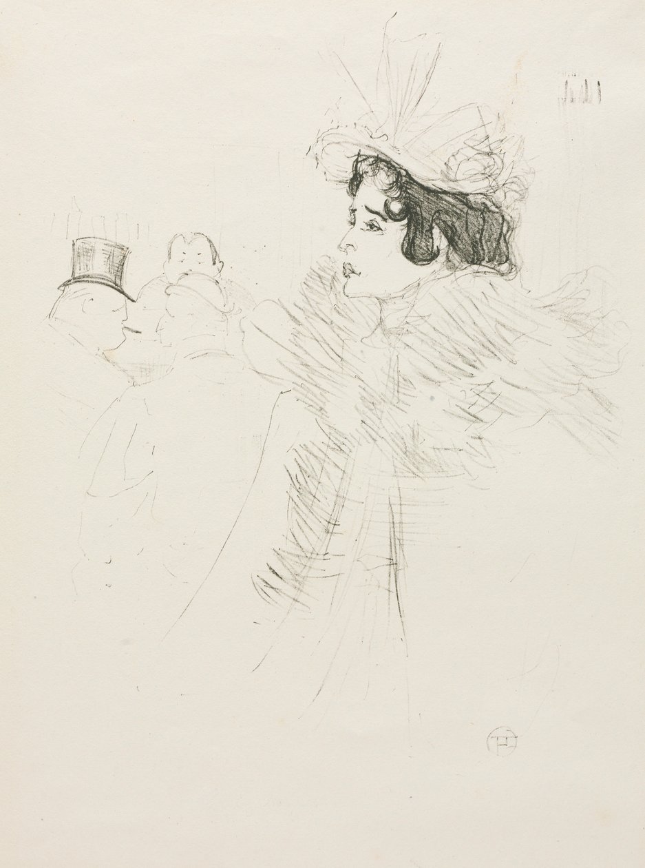 Mlle May Belfort, 1895 - Henri de Toulouse Lautrec