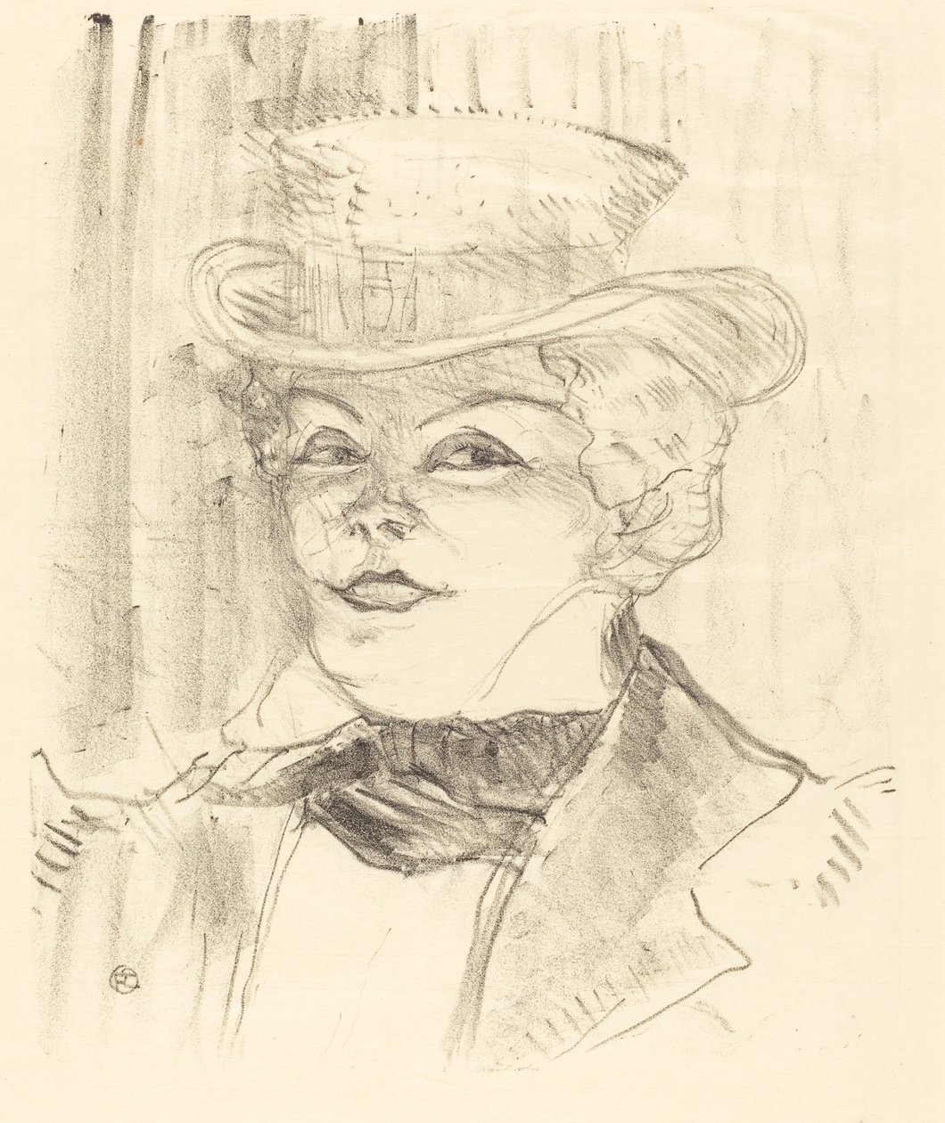 Mme. Réjane - Henri de Toulouse Lautrec