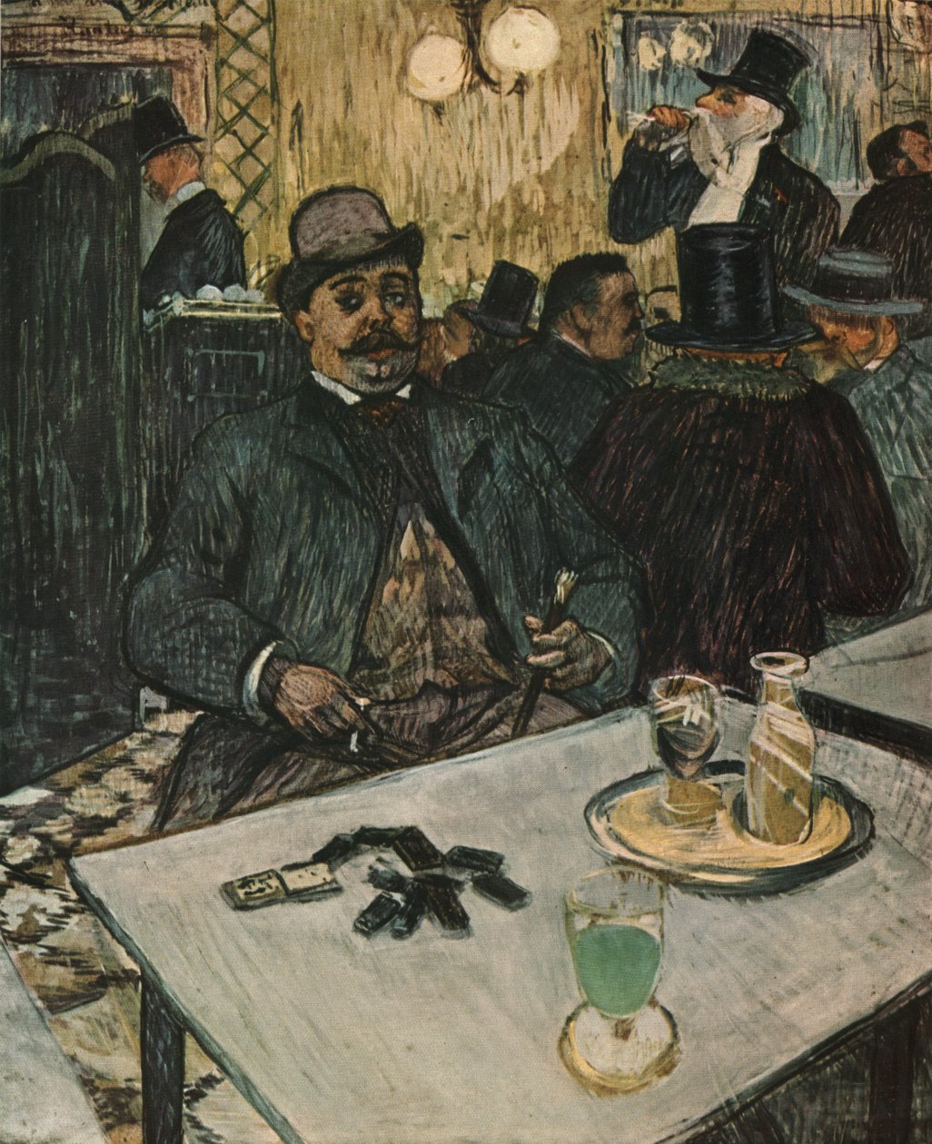 Monsieur Boileau au Café, 1893, 1952 - Henri de Toulouse Lautrec