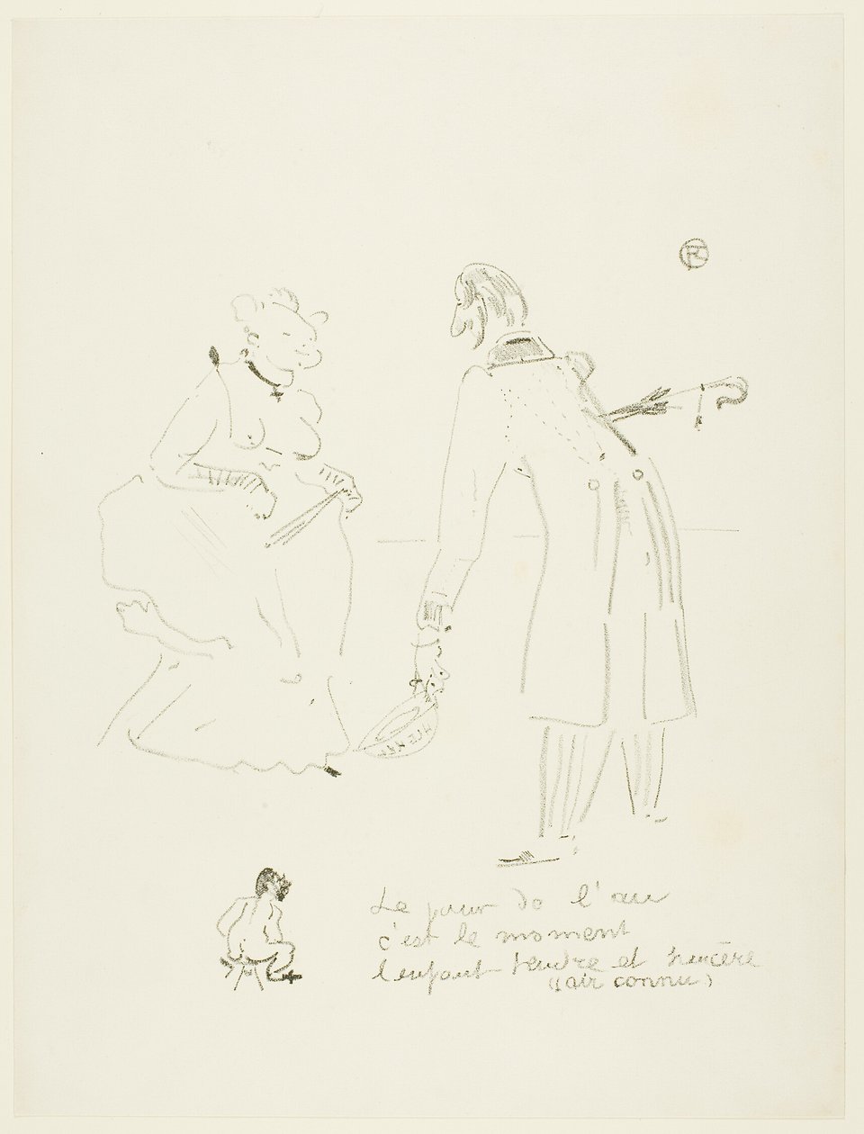 Vœux du Nouvel An - Henri de Toulouse Lautrec