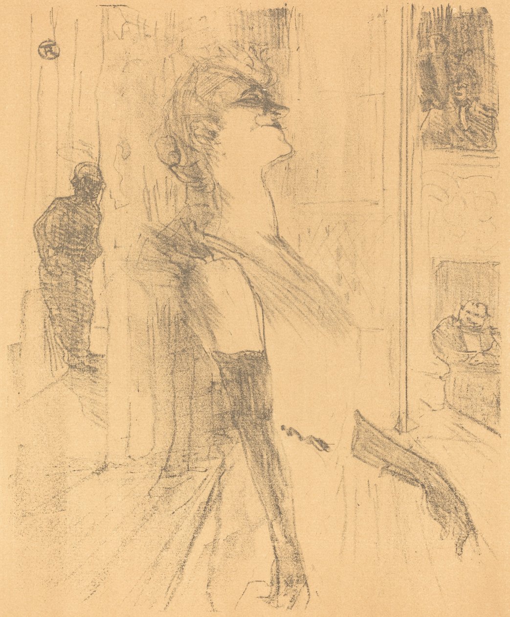 Sur la scène - Henri de Toulouse Lautrec
