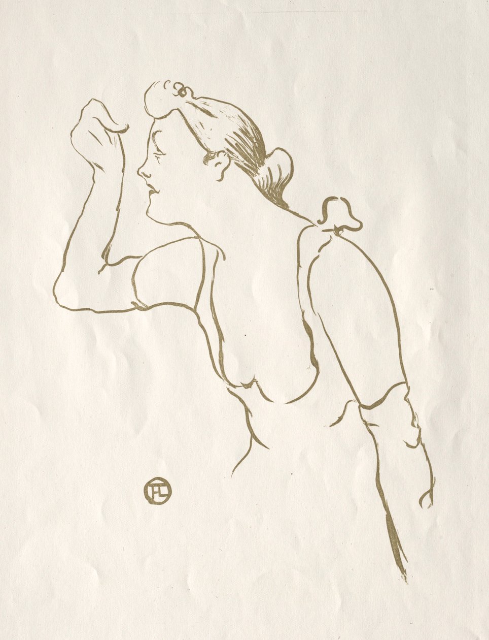 Paula Brébion, 1893 - Henri de Toulouse Lautrec