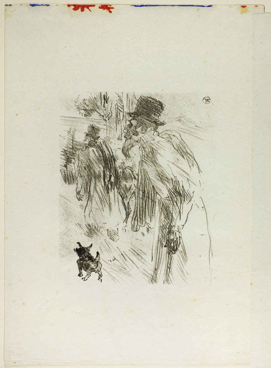 Juifs polonais, Carlsbad, de Au Pied du Sinaï - Henri de Toulouse Lautrec