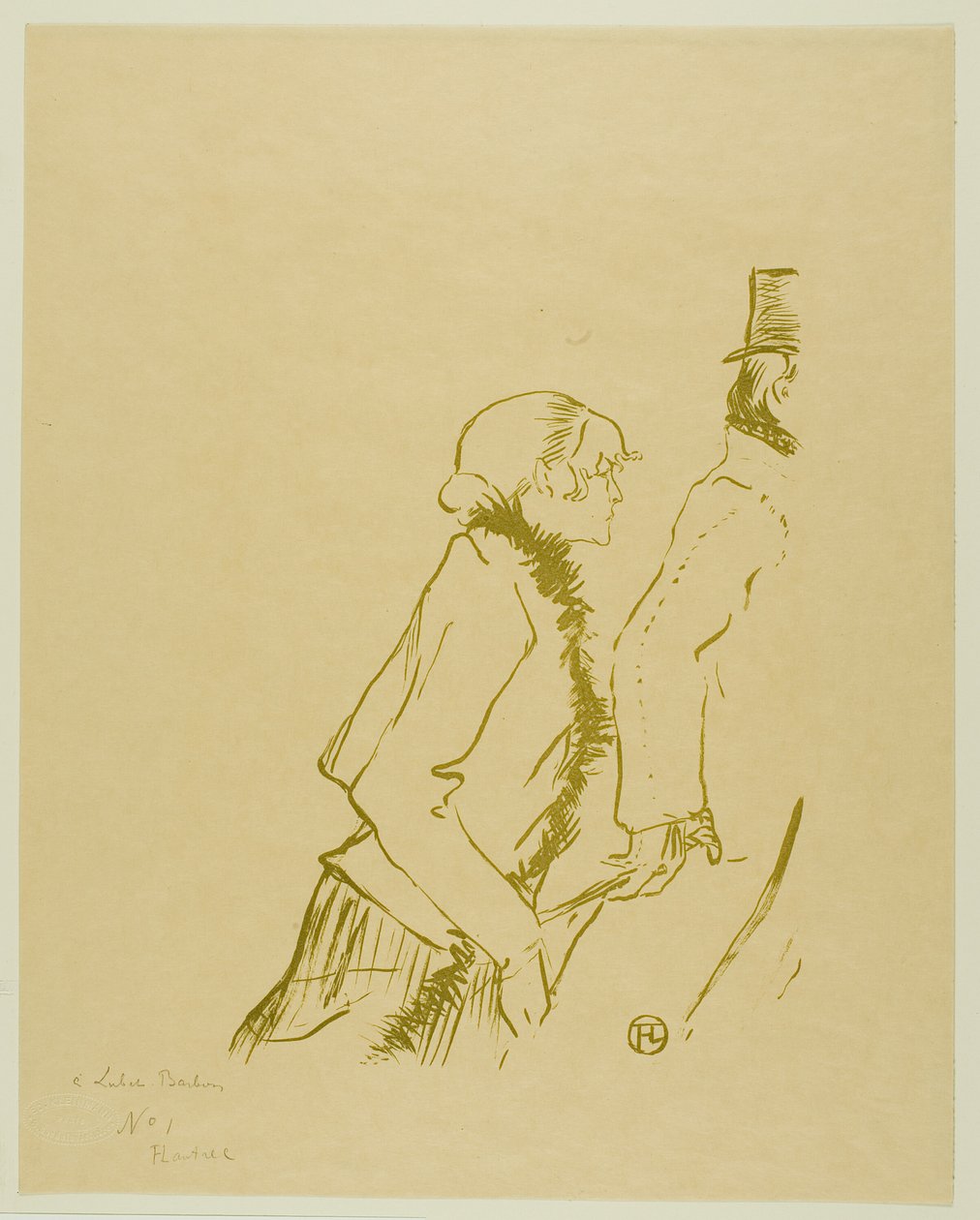 Pauvre prostituée ! - Henri de Toulouse Lautrec