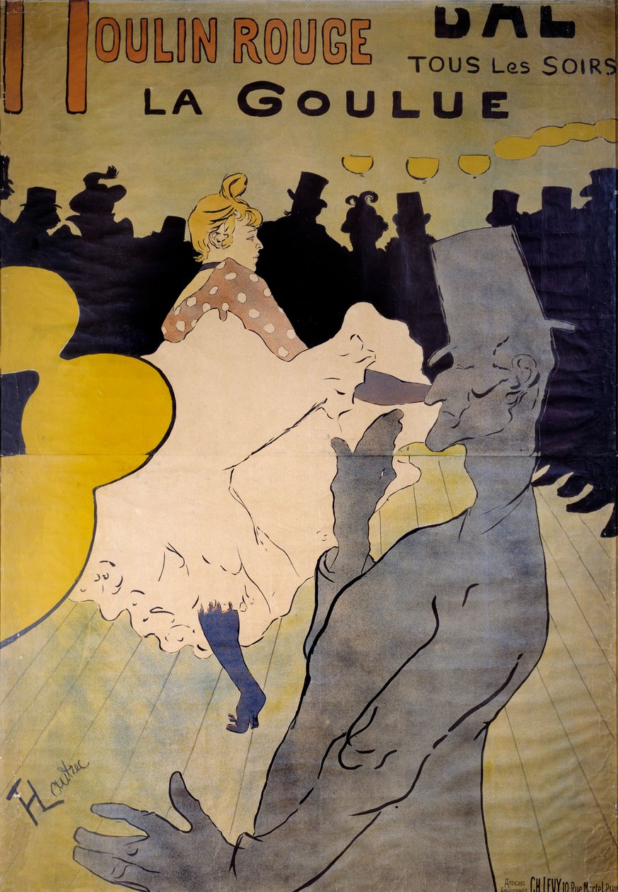 Affiche pour le cabaret 