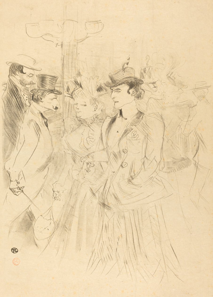 Promenade, 1899 - Henri de Toulouse Lautrec