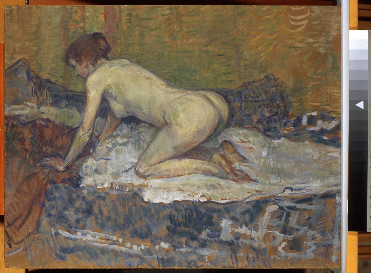 Nu roux accroupi, 1897 - Henri de Toulouse Lautrec