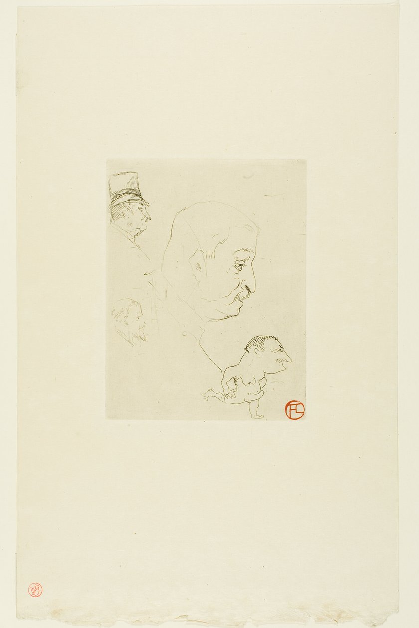 Esquisse - Henri de Toulouse Lautrec