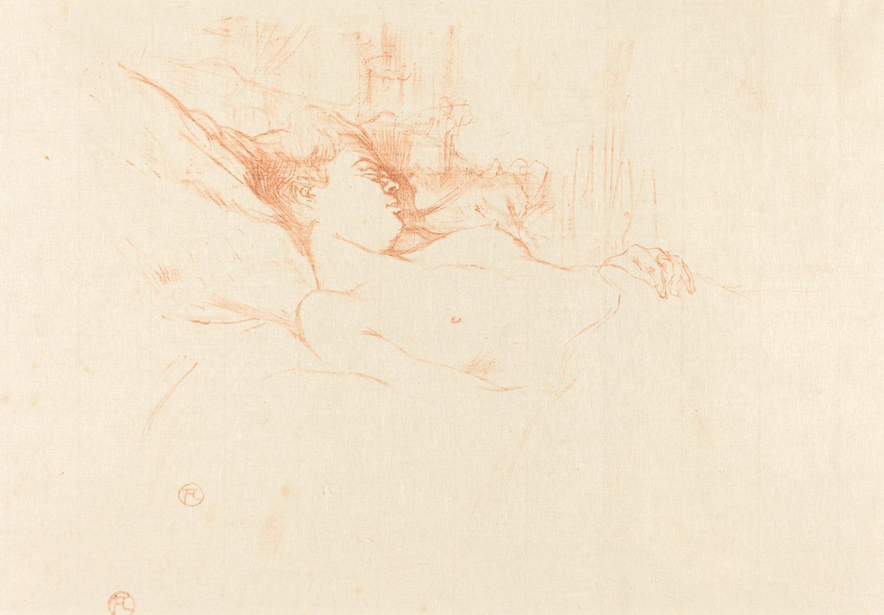 Le sommeil - Henri de Toulouse-Lautrec