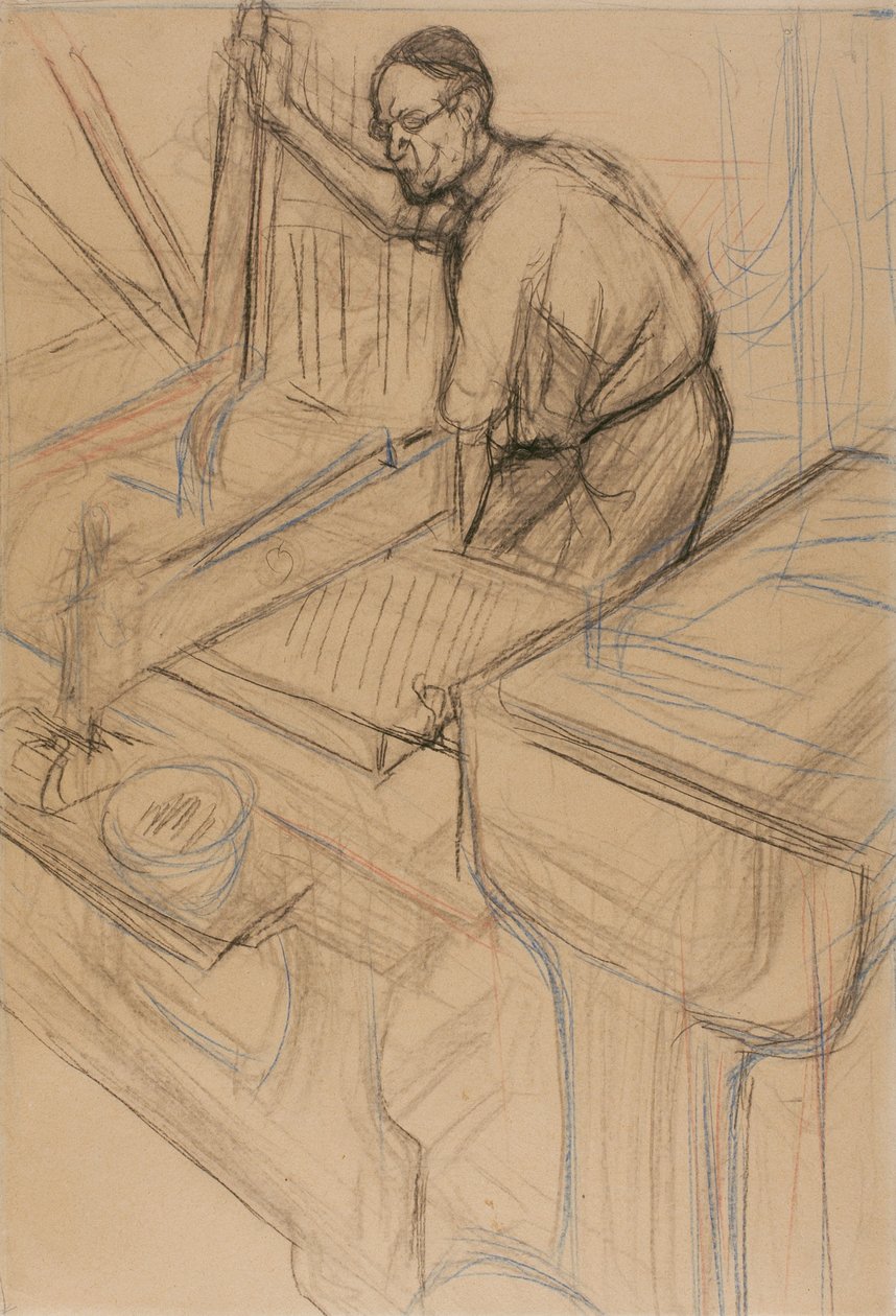 Étude, vers 1893 - Henri de Toulouse Lautrec