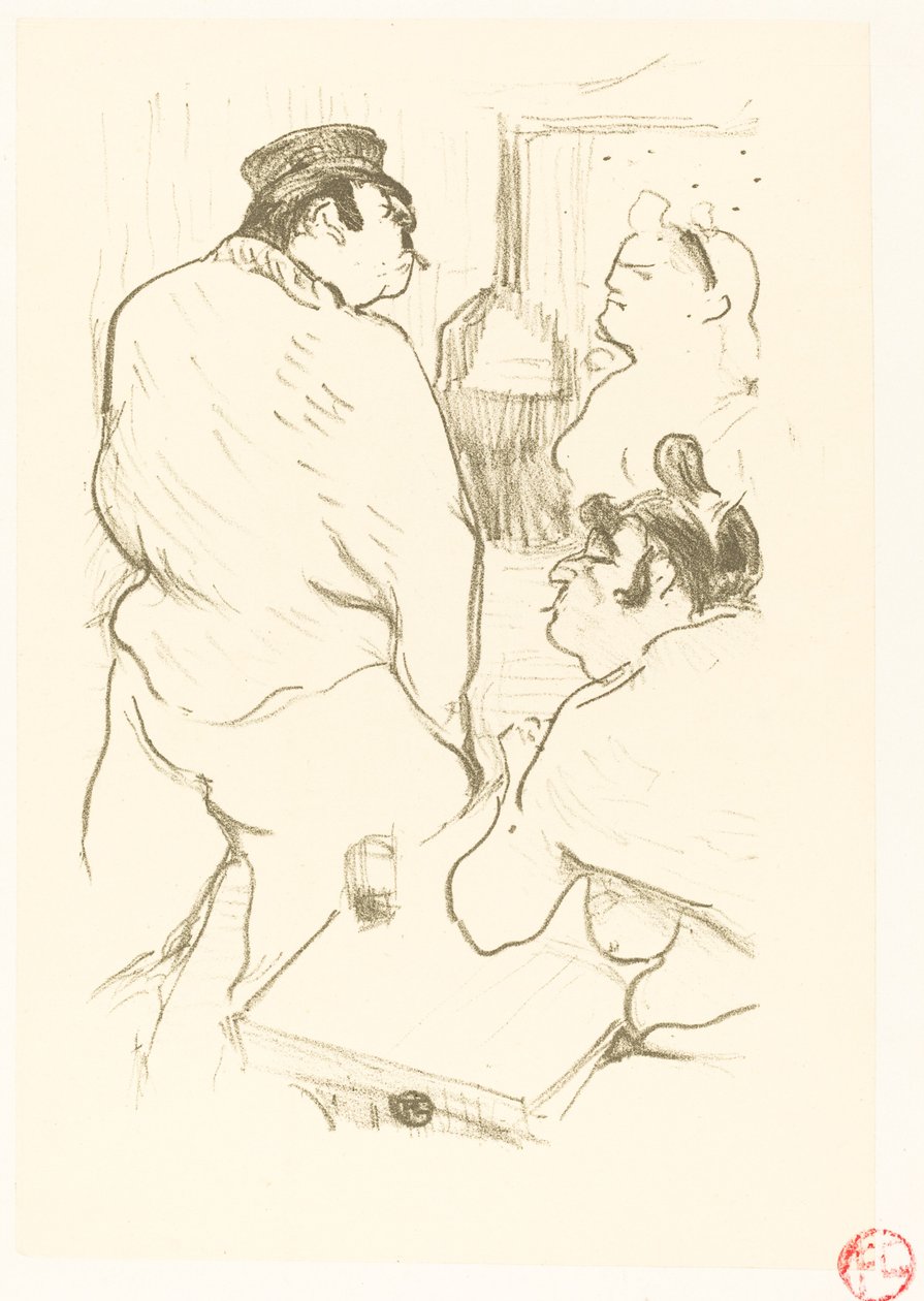 La terreur de Grenelle - Henri de Toulouse Lautrec