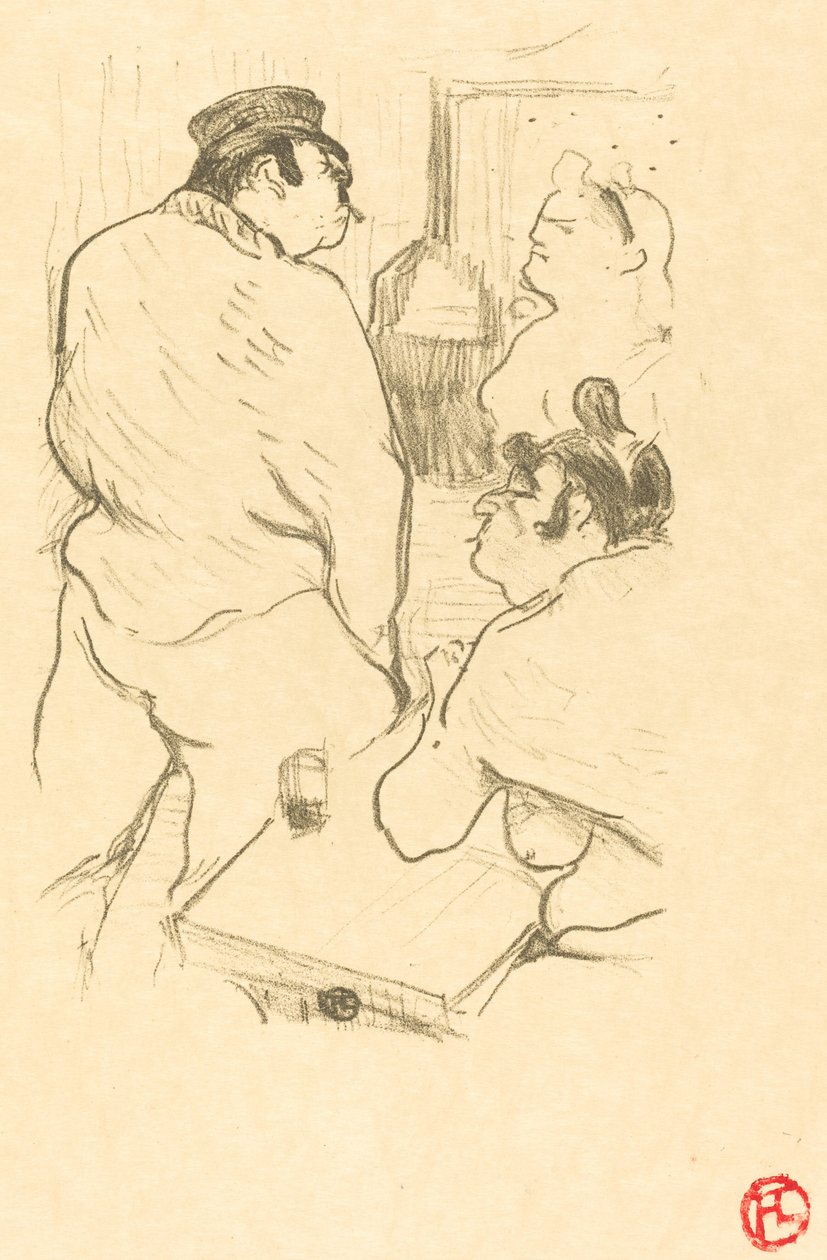 La terreur de Grenelle - Henri de Toulouse Lautrec