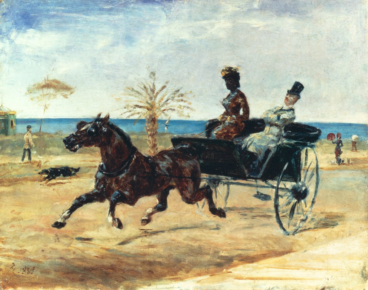 La Comtesse Noire - Henri de Toulouse Lautrec