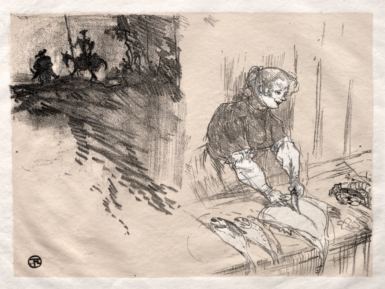 Les brèves joies : Couverture - Henri de Toulouse Lautrec