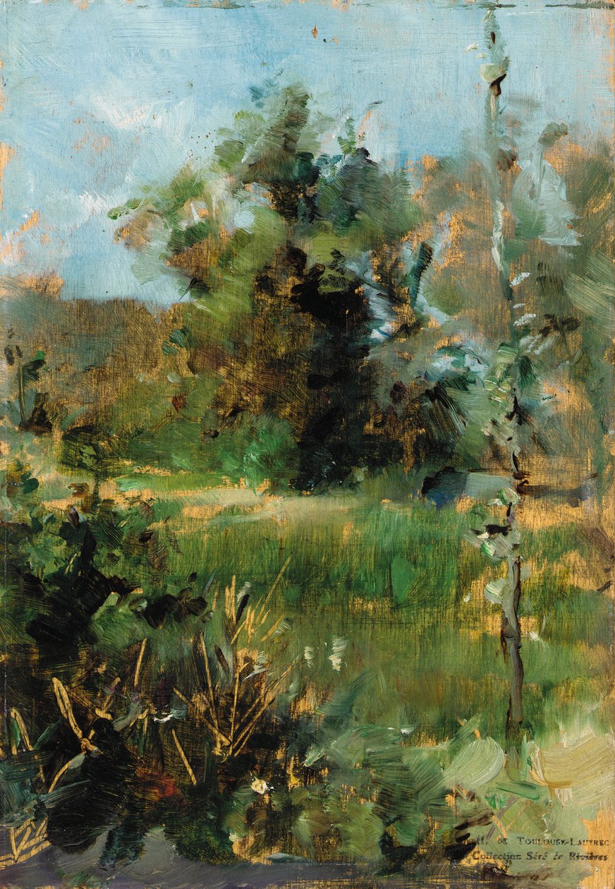 La clairière - Henri de Toulouse Lautrec