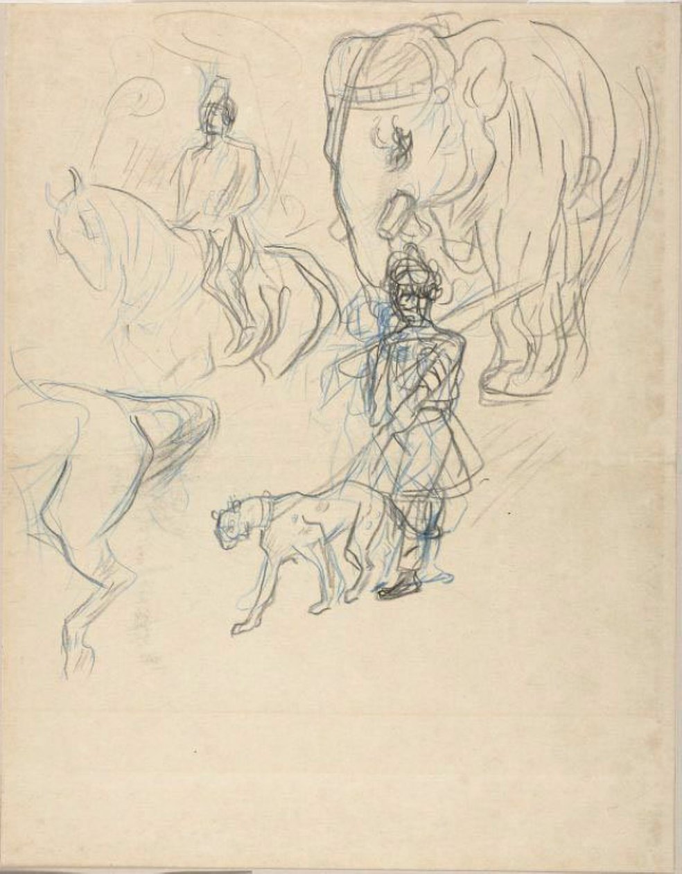 Le cortège du Rajah - Henri de Toulouse Lautrec