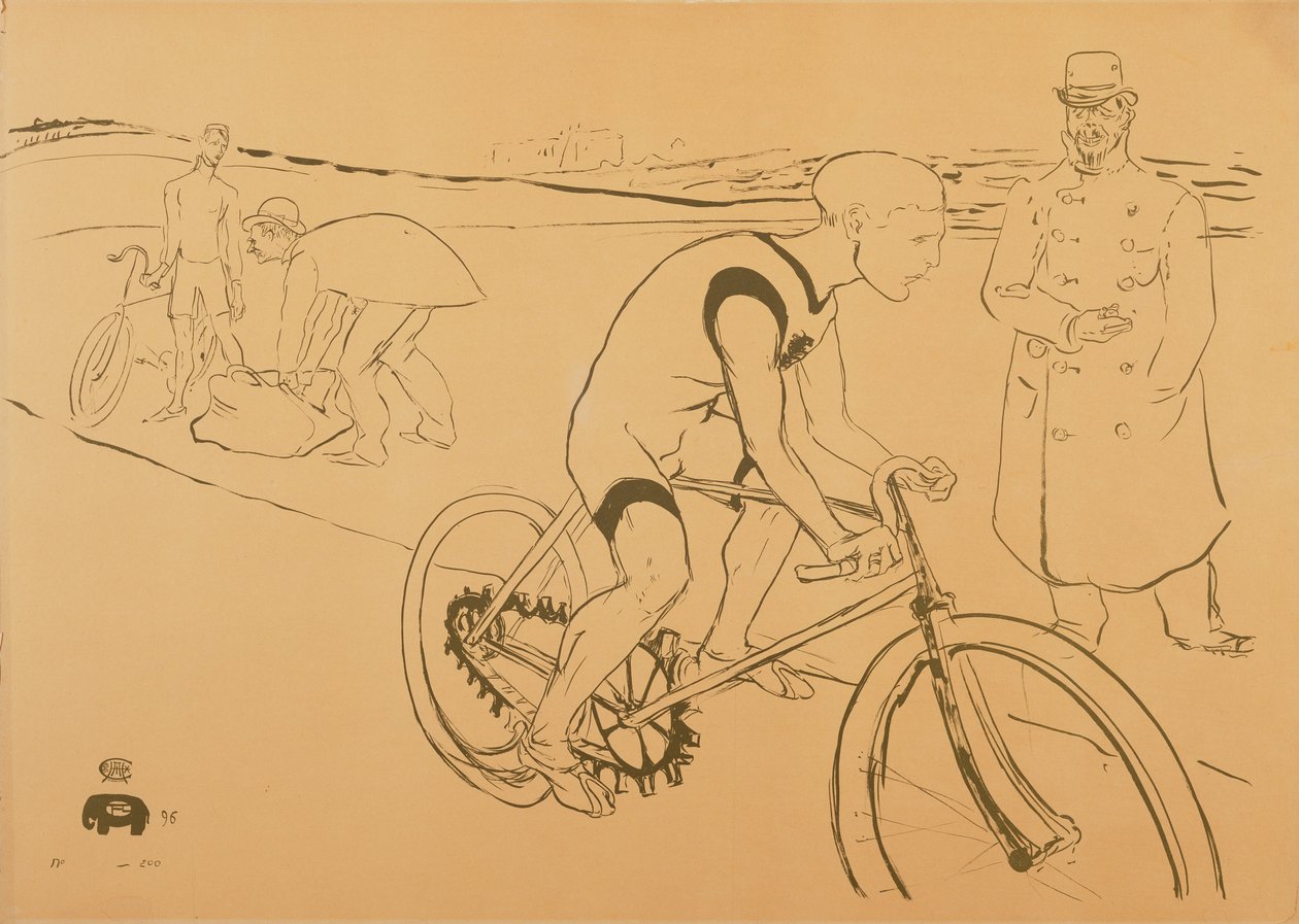Le Cycliste Michael, 1896 - Henri de Toulouse Lautrec