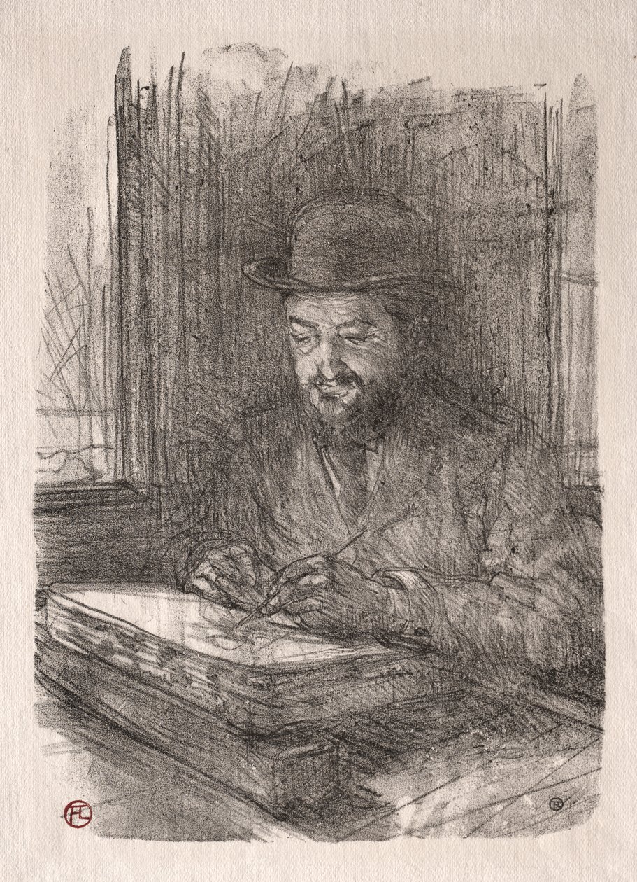 Le bon lithographe - Henri de Toulouse Lautrec