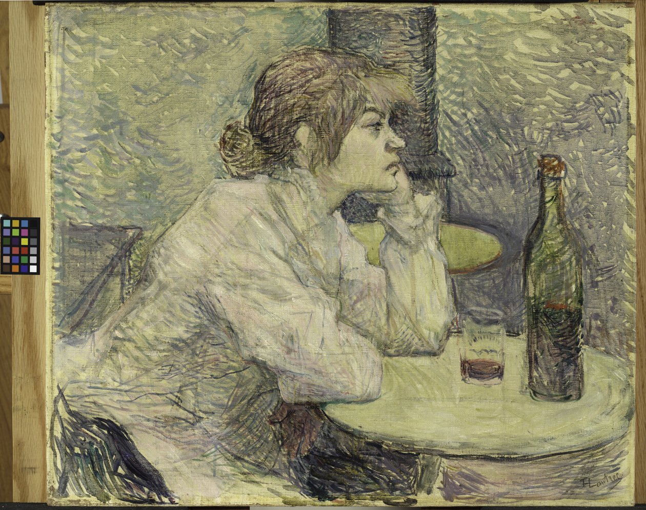 La Gueule de Bois (Suzanne Valadon) - Henri de Toulouse Lautrec