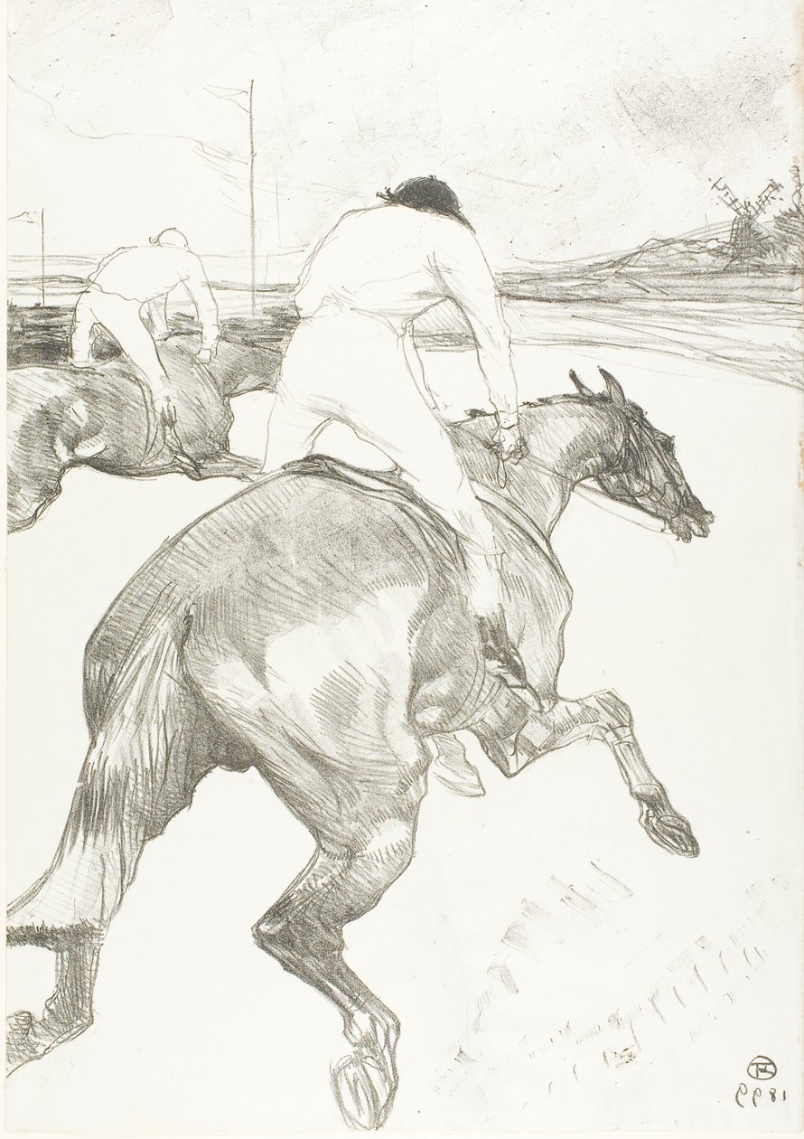Le Jockey - Henri de Toulouse-Lautrec