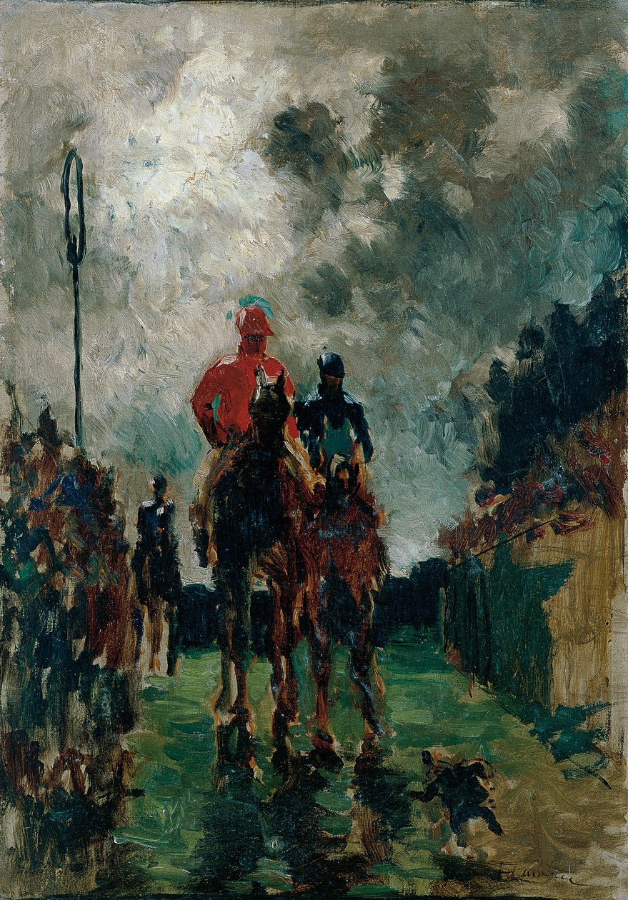 Les Jockeys - Henri de Toulouse Lautrec
