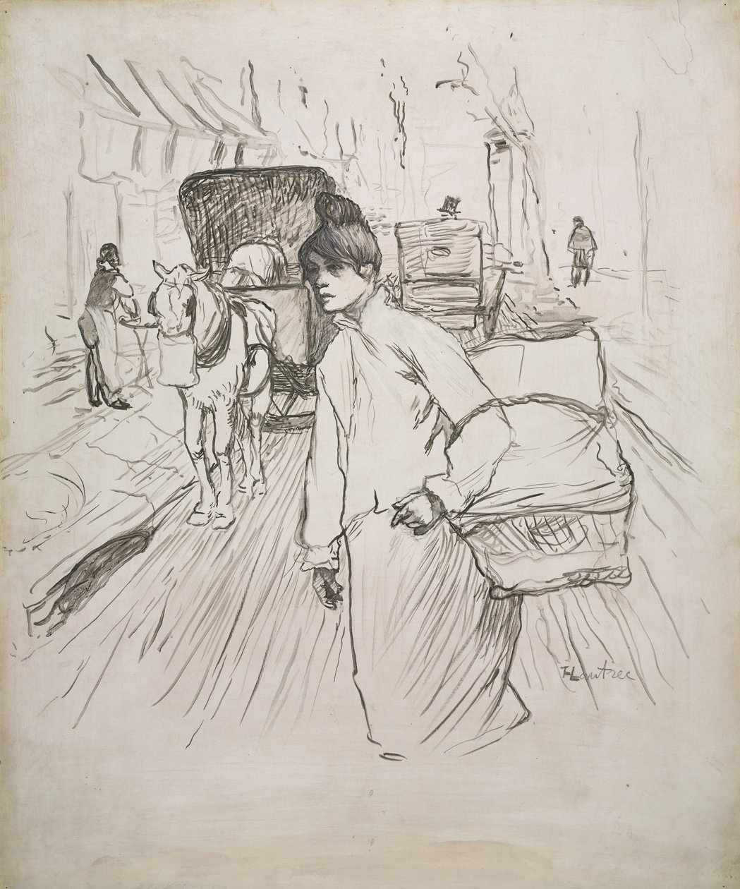 La Blanchisseuse, 1888 - Henri de Toulouse Lautrec