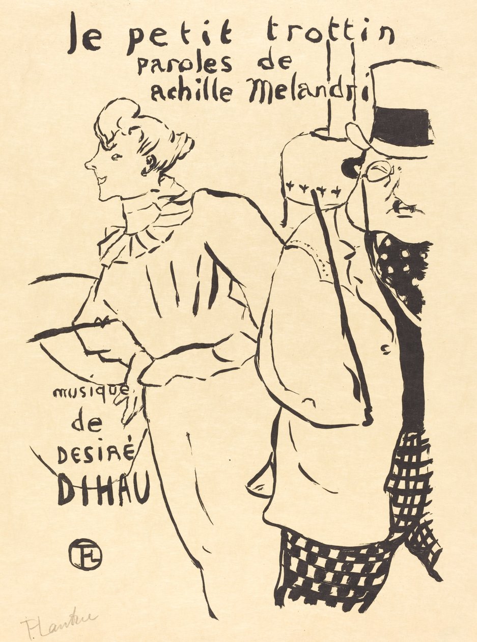 Le petit trottin - Henri de Toulouse Lautrec