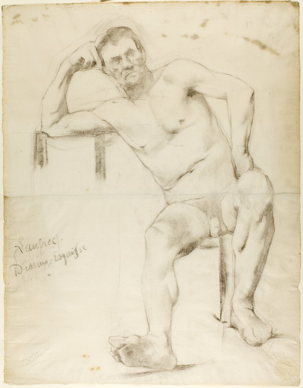 Le modèle Nizzavena, vers 1882-83 - Henri de Toulouse Lautrec