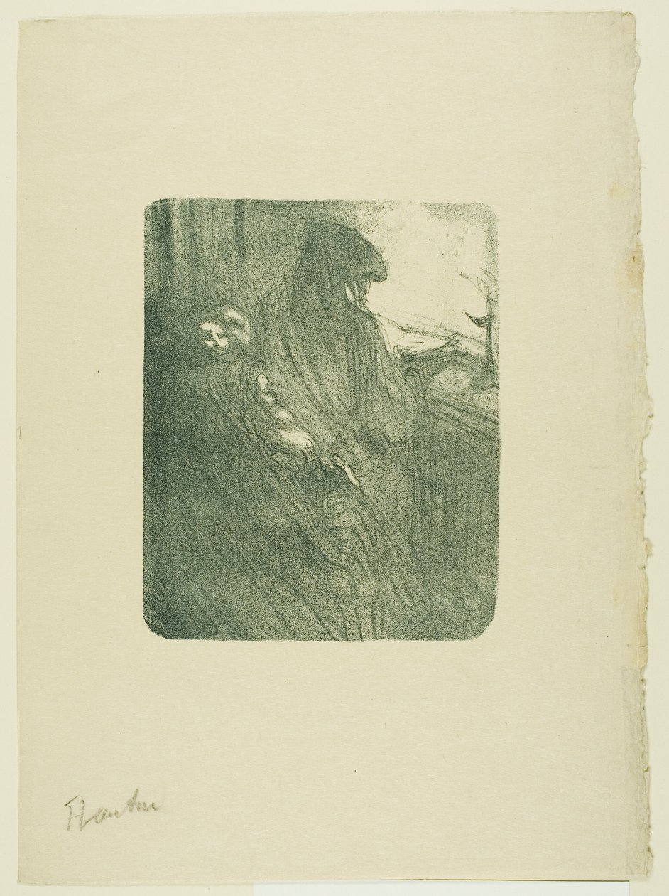 Les vieux flirts, de Mélodies de Désiré Dihau - Henri de Toulouse Lautrec