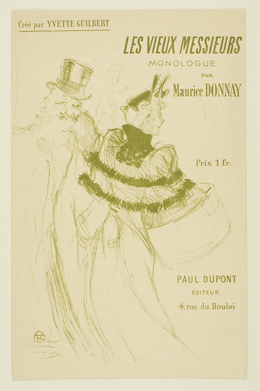 Les Vieux Messieurs - Henri de Toulouse-Lautrec