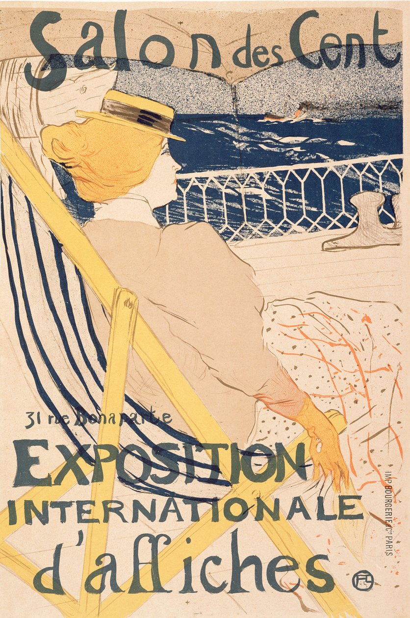 Le Passager de la Cabine 54 - En Voilier, 1896 - Henri de Toulouse Lautrec