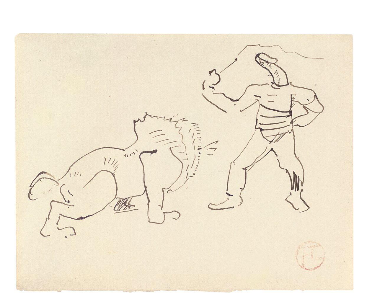 Le Dompteur, vers 1888 - Henri de Toulouse Lautrec
