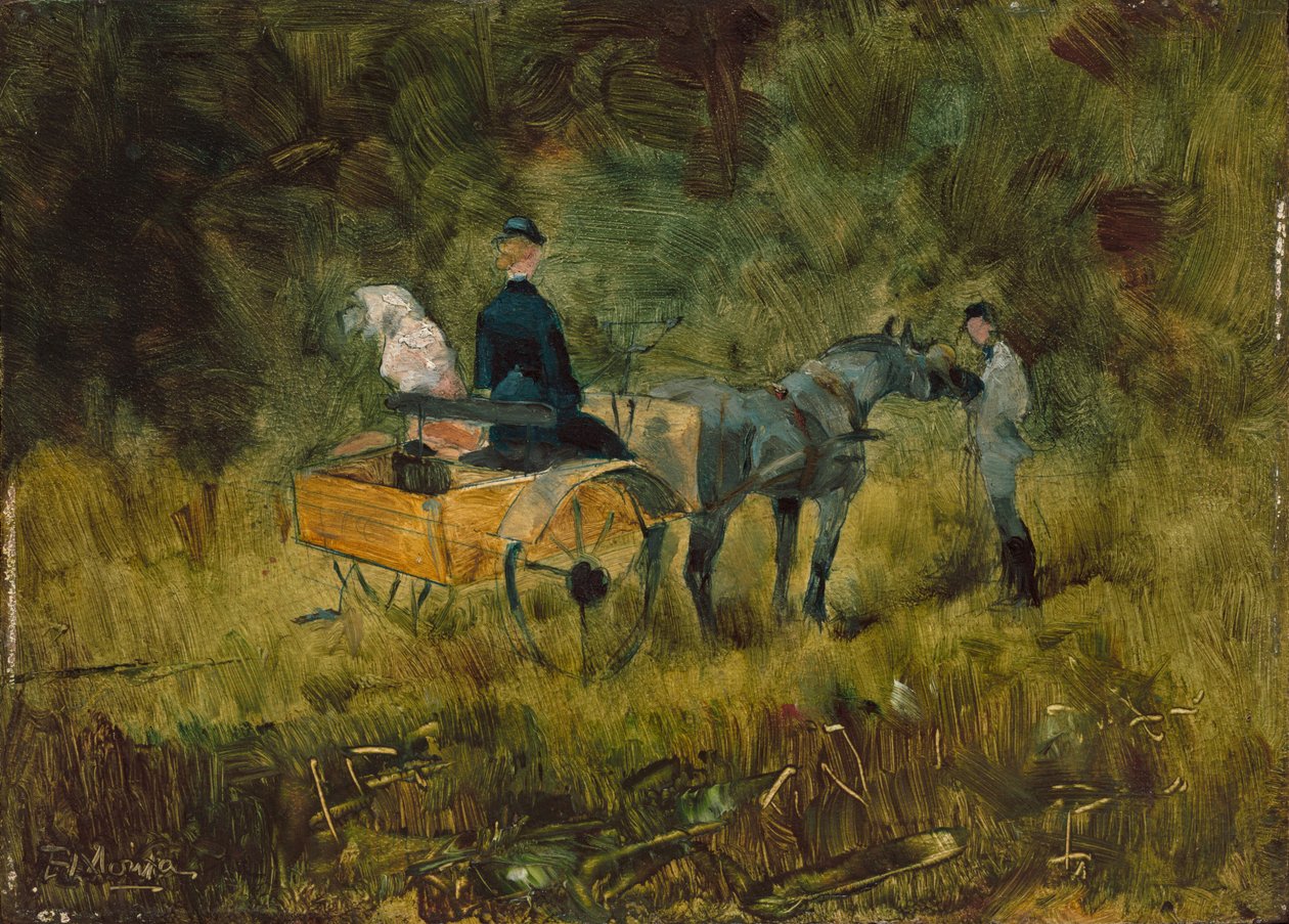 Le Piège, 1880 - Henri de Toulouse Lautrec