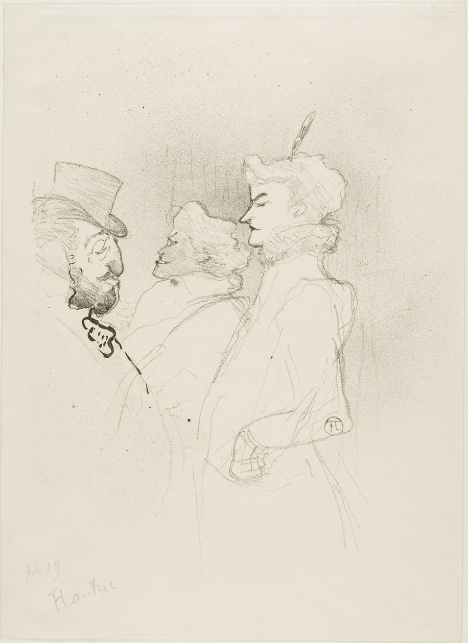 Pourquoi pas?... Une fois ne compte pas - Henri de Toulouse Lautrec