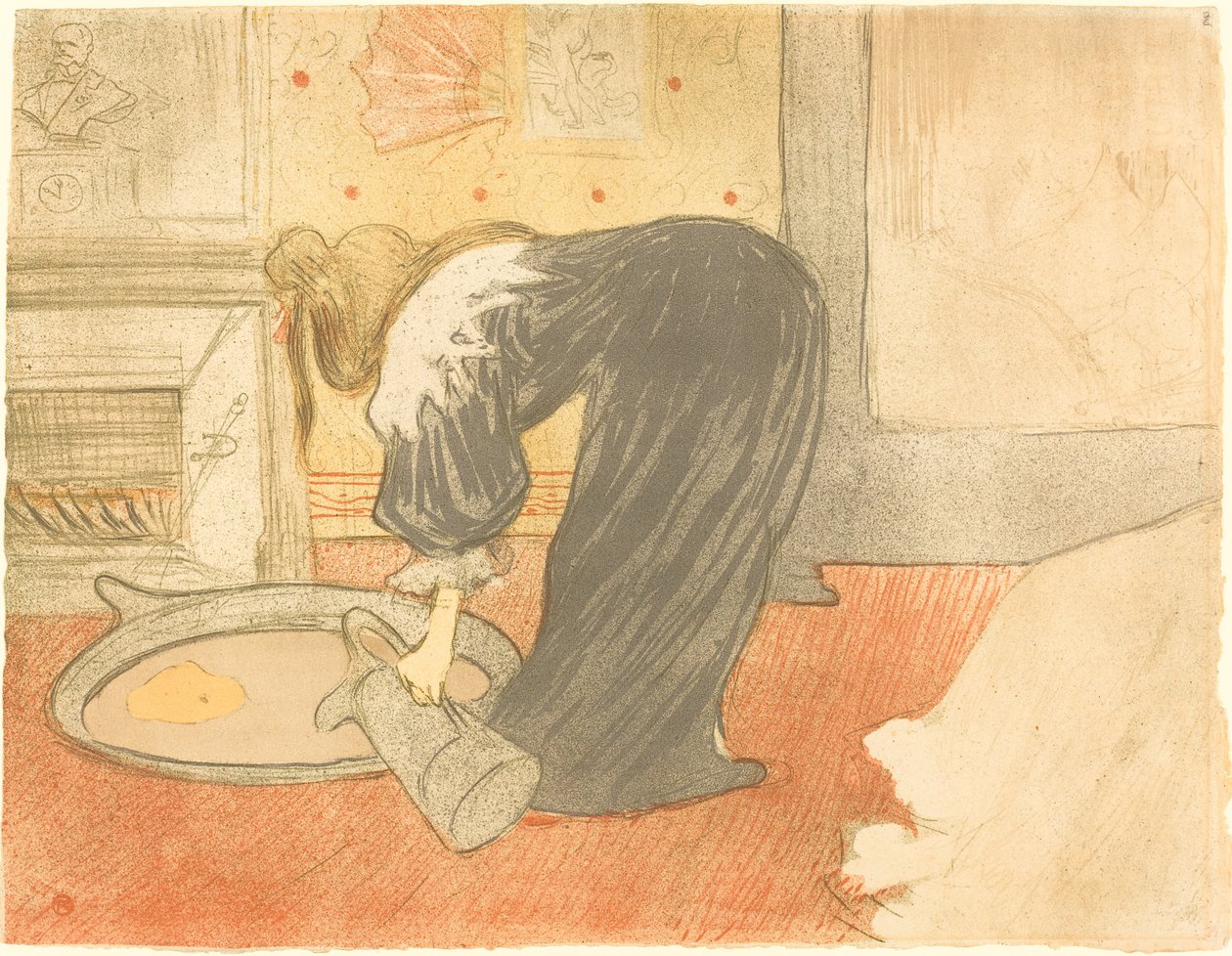 Femme au tub - Henri de Toulouse Lautrec