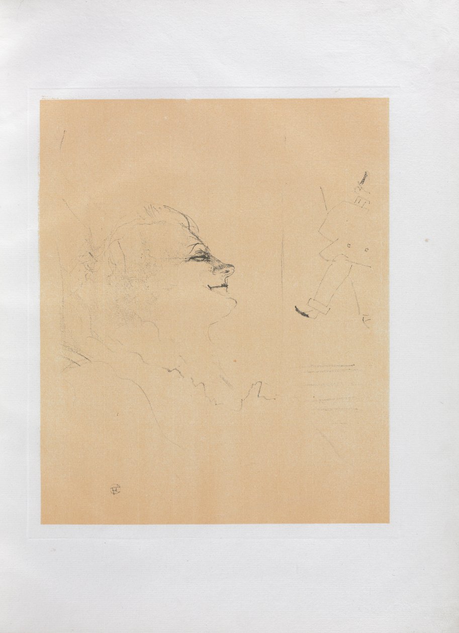 Yvette Guilbert-Série anglaise : Pessima, 1898 - Henri de Toulouse Lautrec