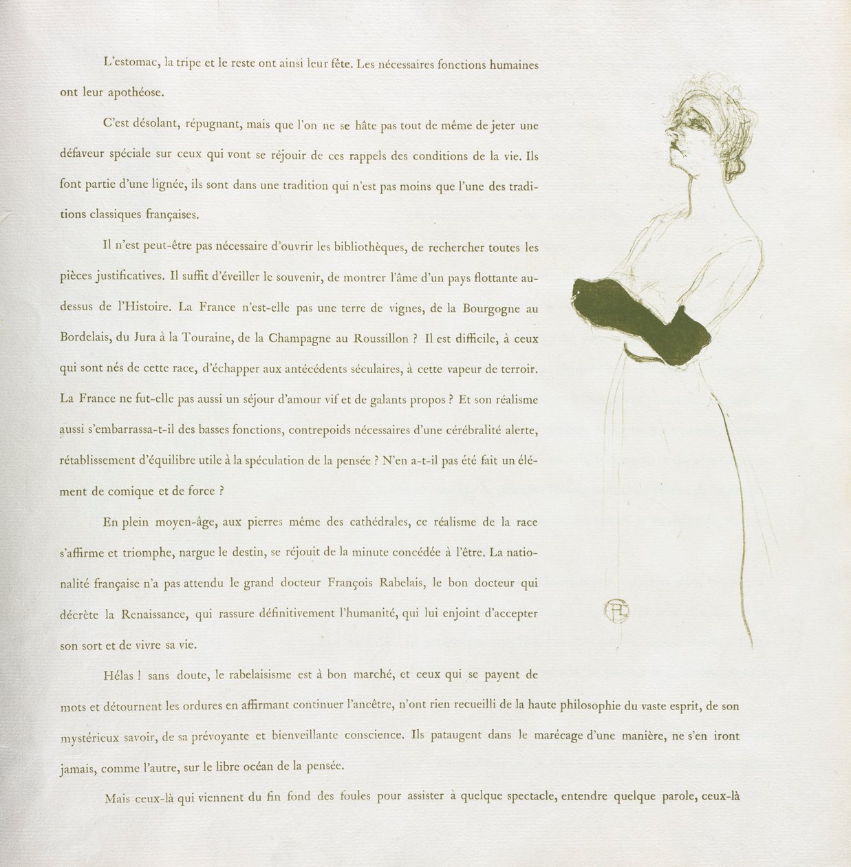 Yvette Guilbert-Série Française : No. 10, 1894 - Henri de Toulouse Lautrec