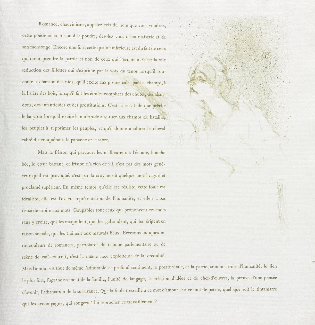 Yvette Guilbert - Série française : N° 12 - Henri de Toulouse Lautrec