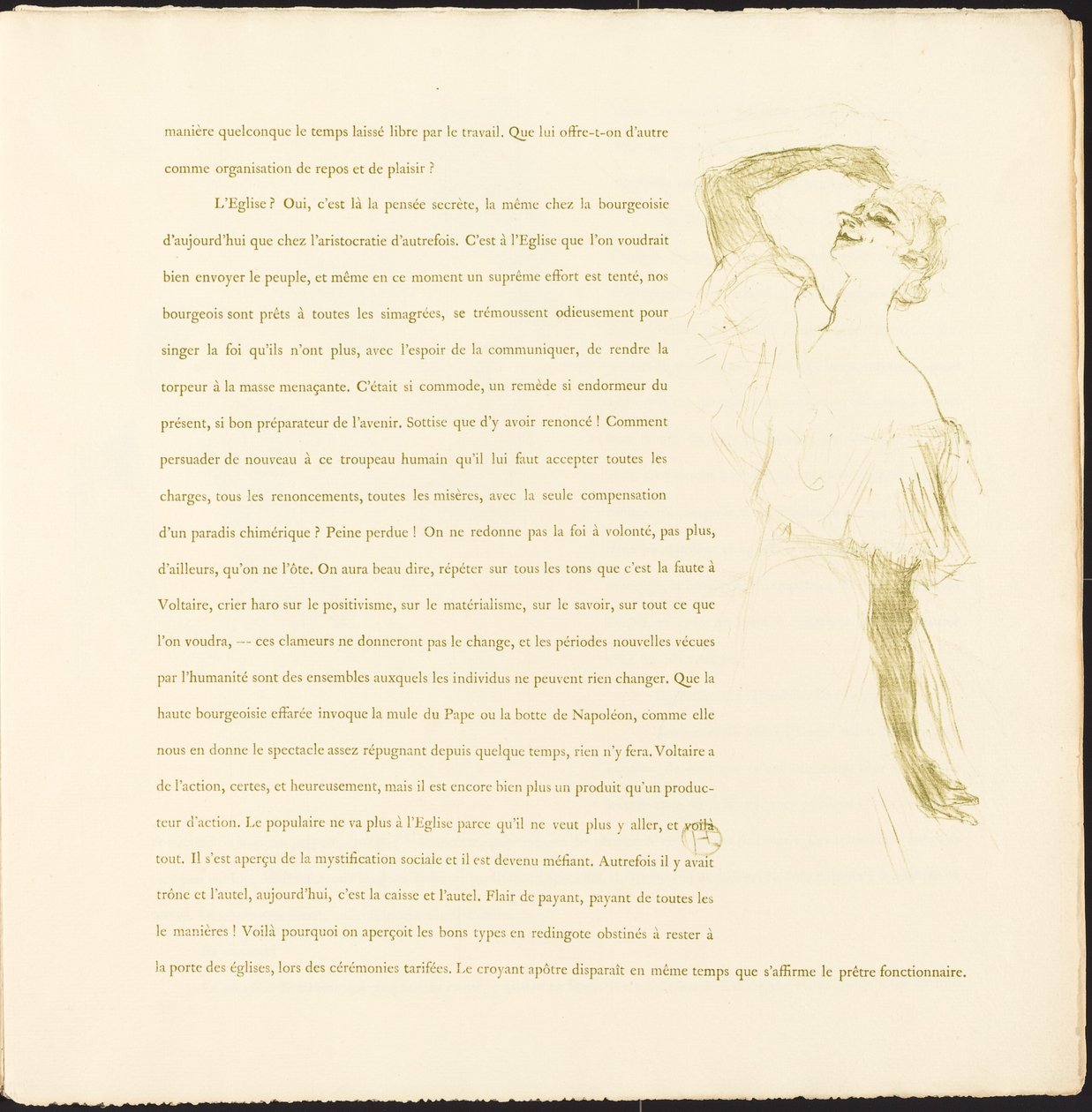Yvette Guilbert - Henri de Toulouse-Lautrec