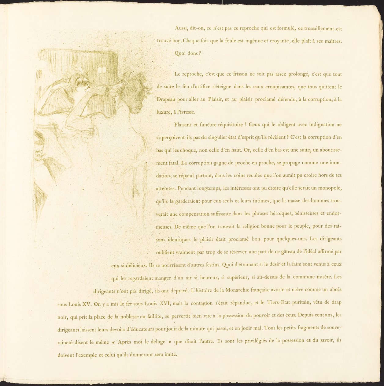 Yvette Guilbert - Henri de Toulouse-Lautrec