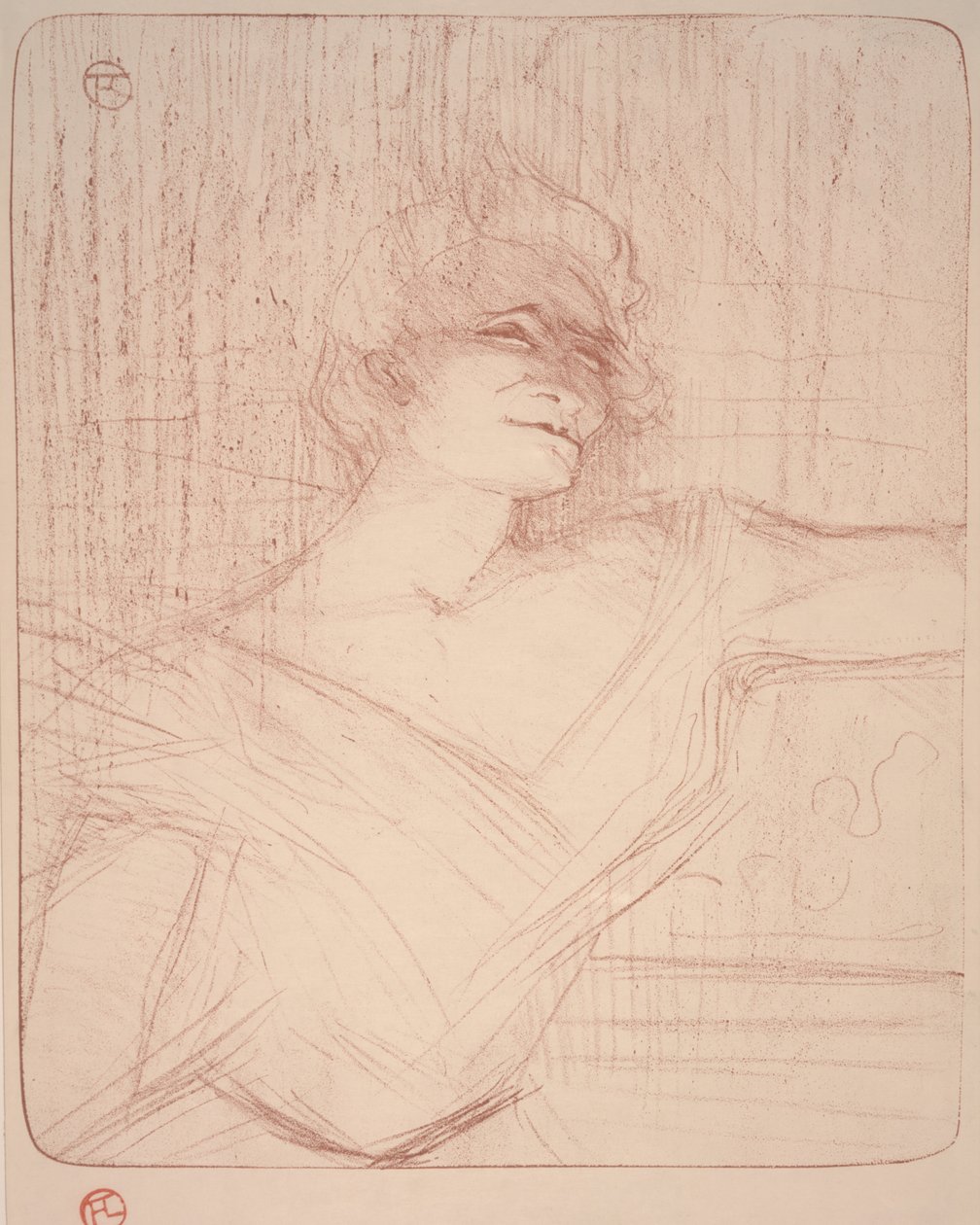 Yvette Guilbert, La Glu - Henri de Toulouse Lautrec