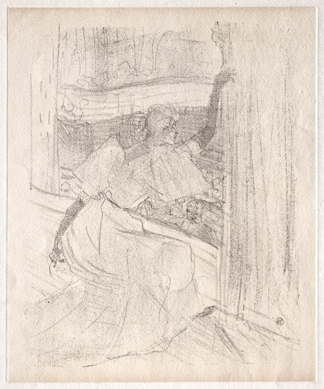 Yvette Guilbert : Saluant le public, 1898 - Henri de Toulouse Lautrec