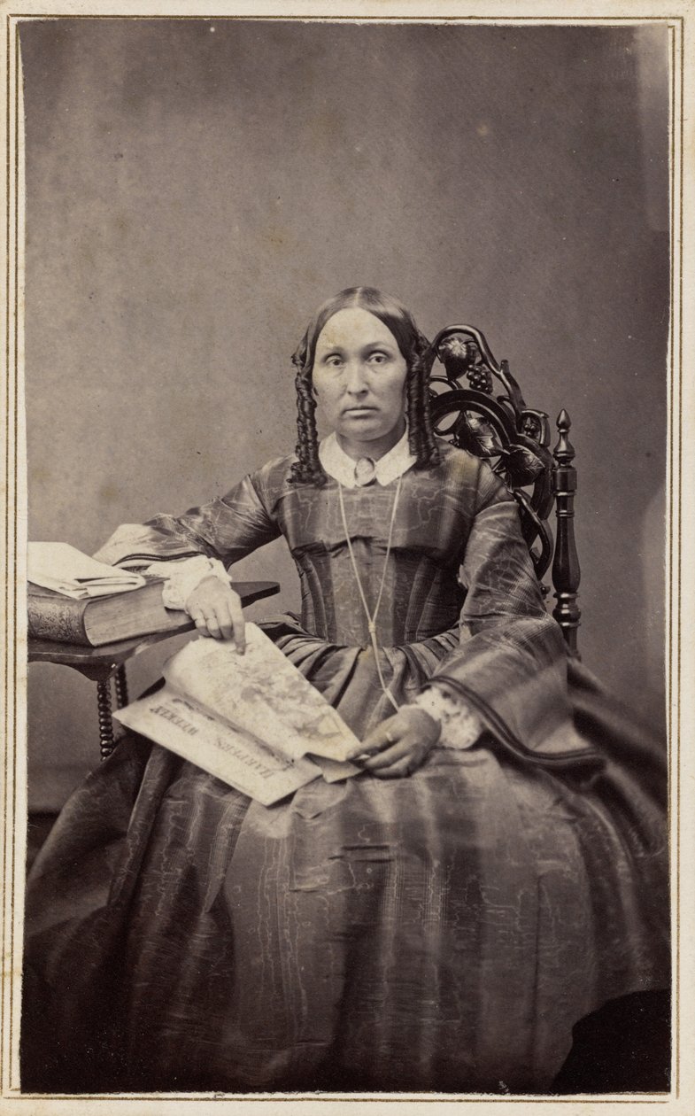 Portrait de femme, années 1860 (photo) - Henrietta M. Hart