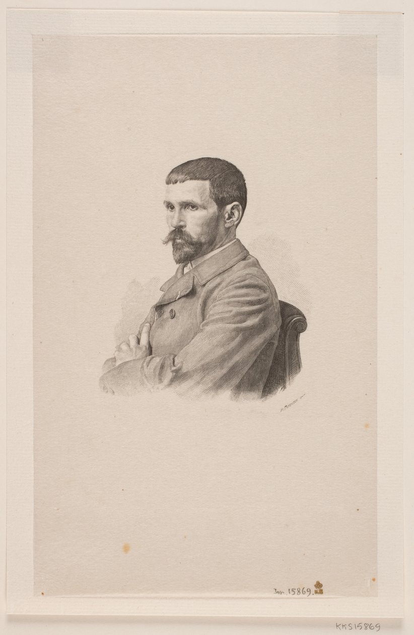 Portrait du peintre P. A. J. Dagnan-Bouveret - Henrik Arnold Hamilkar Sørensen