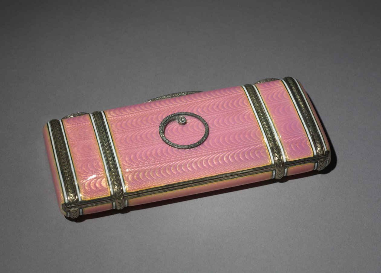 Boîte à cosmétiques, firme de Peter Carl Fabergé - Henrik Wigstrom