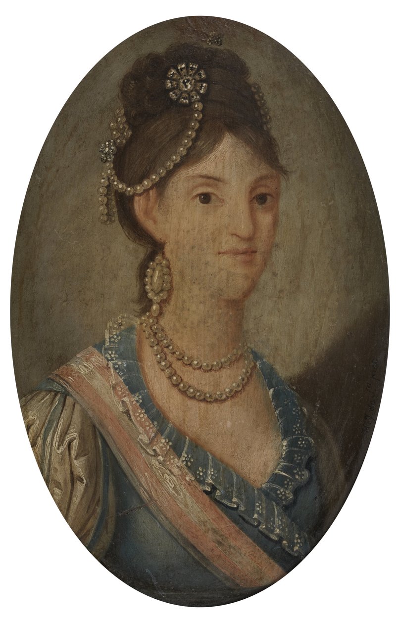 Carlota Joaquina, reine du Royaume-Uni du Portugal et du Brésil et des Algarves - Henrique Jose da Silva
