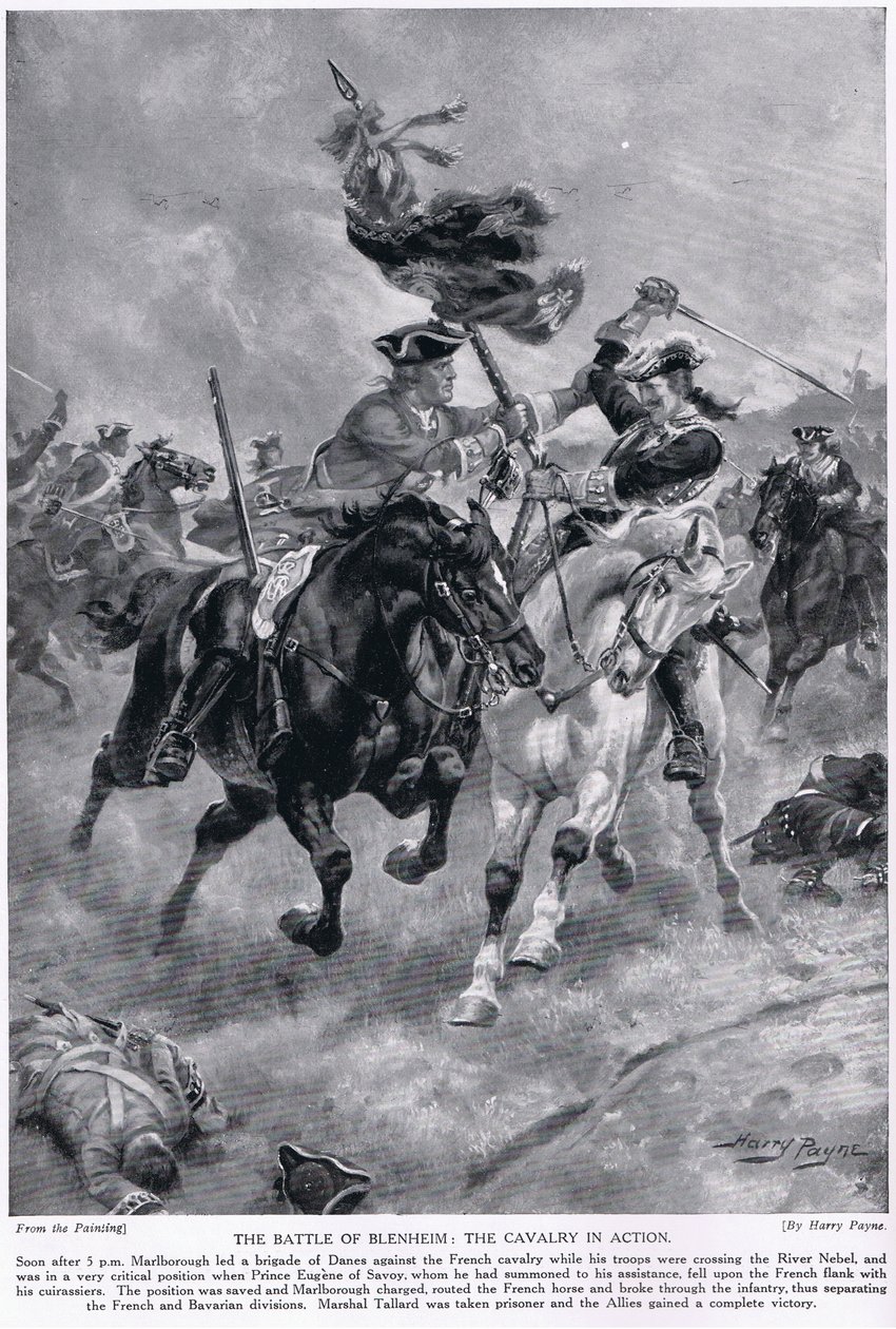 La Bataille de Blenheim, c.1910 - Henry A. Payne