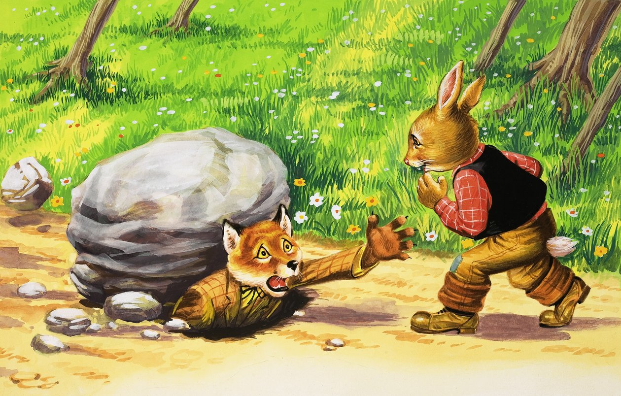 Brer Rabbit | Henry Charles Fox | Estampe d'art
